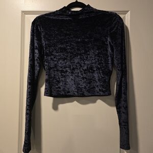 Lululemon All Aligned Mock Neck Long Sleeve *Crushed Velvet